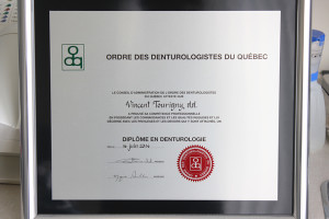 Diplôme Vincent Tourigny, d.d