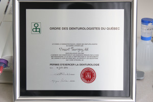 Diplôme Vincent Tourigny, d.d